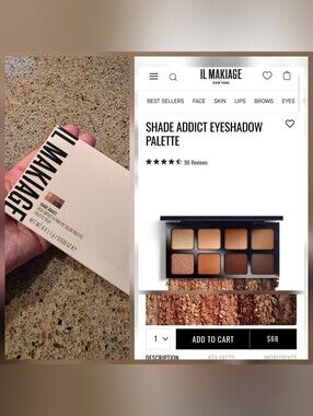 IL MAKIAGE Shade Addict Eyeshadow Palette